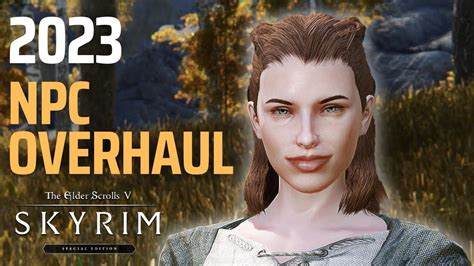 skyrim npc overhaul|skyrim npc overhaul performance friendly.